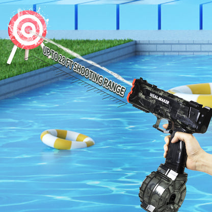 ENJOYS JOYFULLY Electric Water Gun（Black）